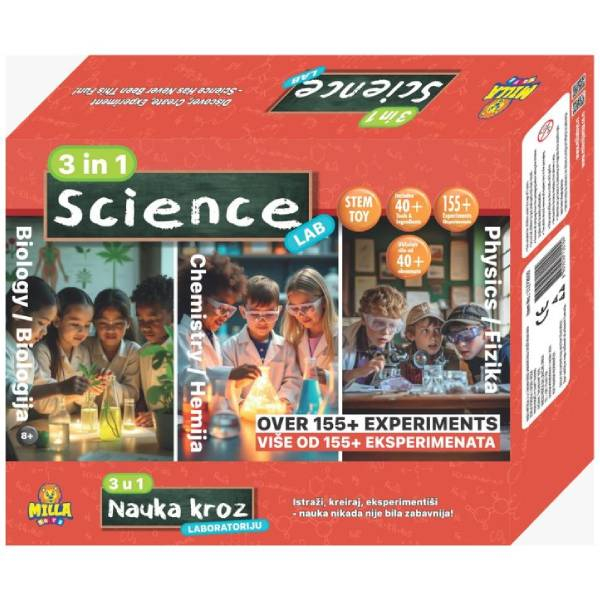 Science Laboratory 3u1 11/72010 - ODDO igračke