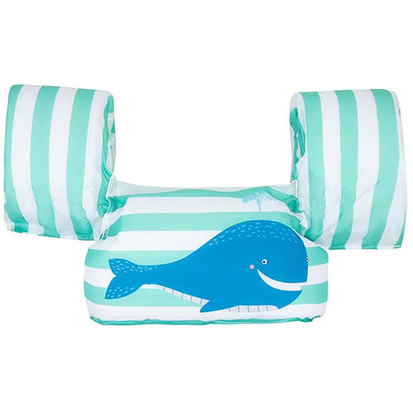 Pojas za plivanje sa mišićima 2-6g Green White Swim Essentials 51093327 - ODDO igračke