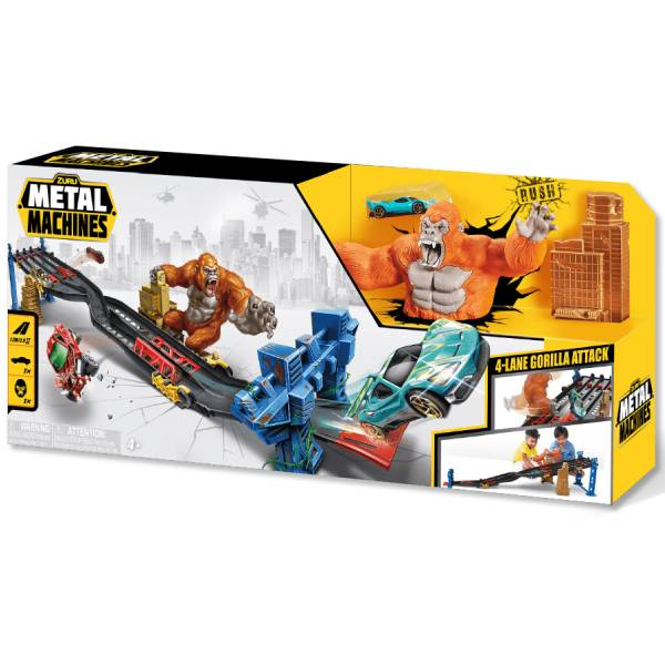 ZURU Metal Machines Auto staza gorila napad 1039750 - ODDO igračke