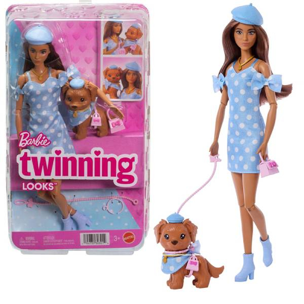 Barbie Twinning looks lutka sa kucom 1044973 - ODDO igračke