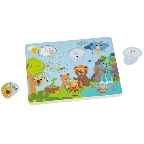 Viga zvučna puzzla - priroda 1041873 - ODDO igračke