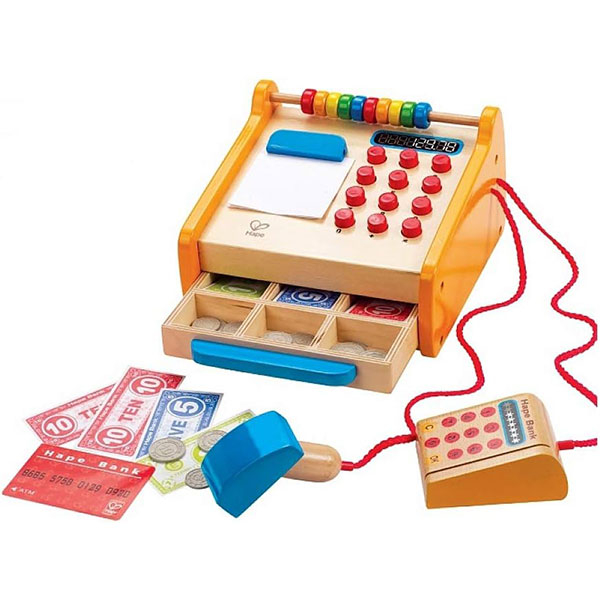 Trgovačka Kasa drvena Hape Toys 22003057 - ODDO igračke