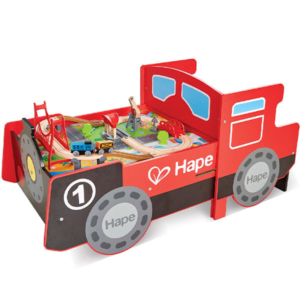 Voz sto za igru sa železnicom Hape Toys 22003342 - ODDO igračke