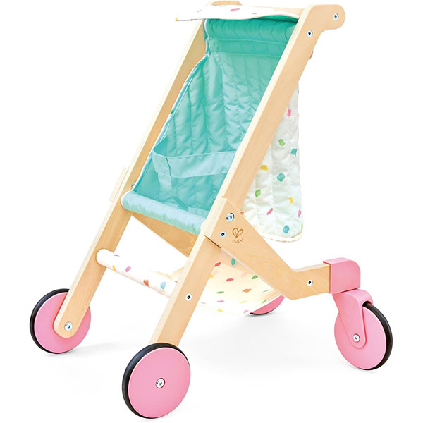 Kolica za lutku drvena Hape Toys 22003523 - ODDO igračke
