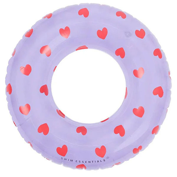 Šlauf za decu Lila Hearts 90cm Swim Essentials 51093353 - ODDO igračke