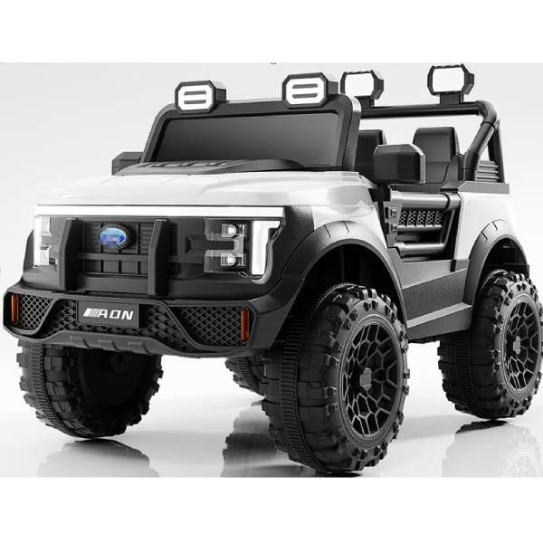 Auto Džip Police 12v 2motora rc bela boja MB0345/152553B - ODDO igračke