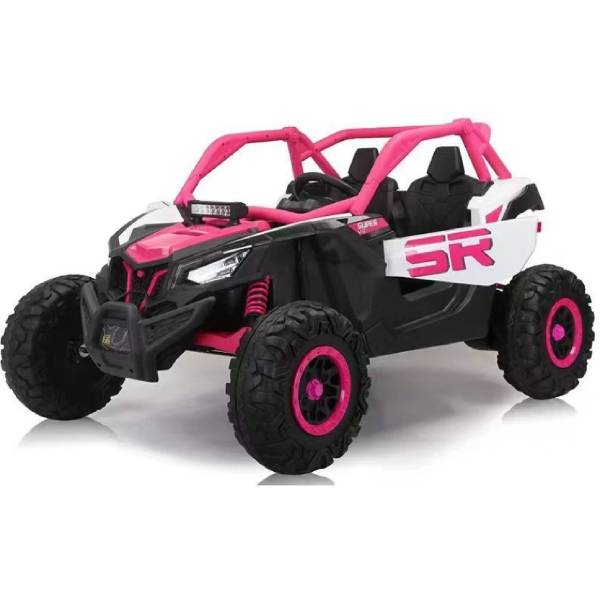 Auto na akumulator Džip UTV 12V7ah MB5604 roze boja 604808R - ODDO igračke