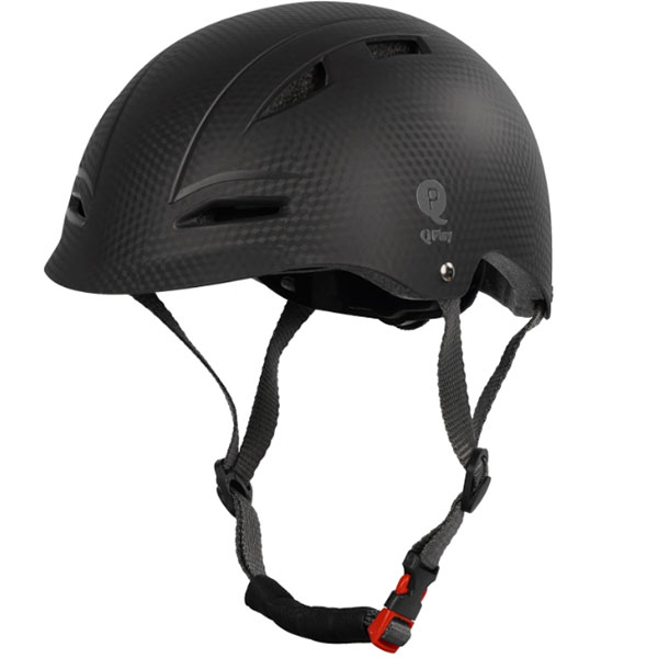 Kaciga (S) 48–53cm Manbo Size S crna QPlay 41312255 - ODDO igračke