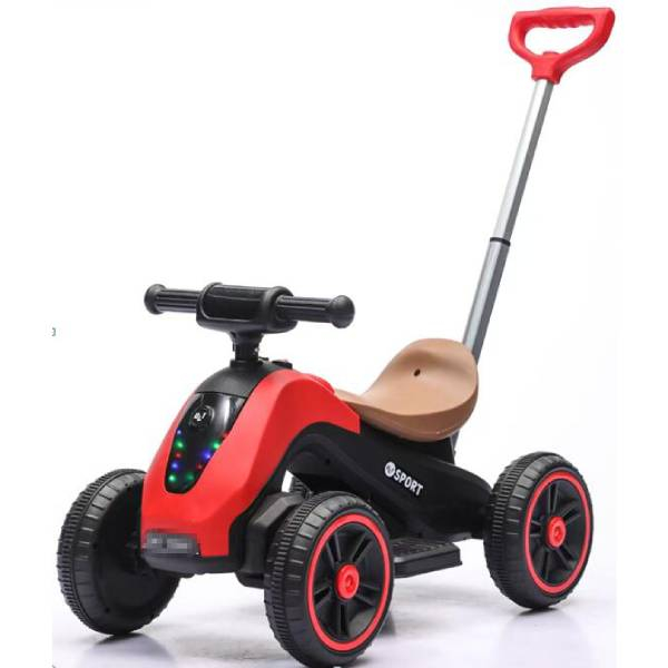 Guralica Motor na akumulator mini sa ručkom 4točka MB 0654 crvena boja 423203 - ODDO igračke