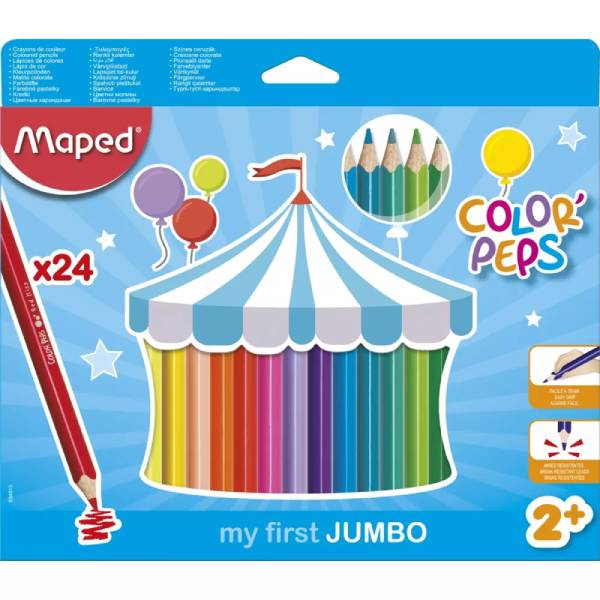 MAPED bojice COLOR MAXI 1/24 M834013 - ODDO igračke