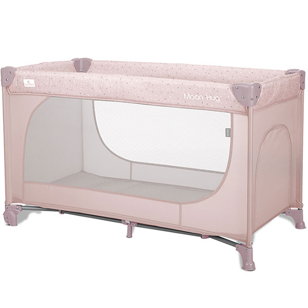 Lorelli prenosivi krevetac Moon Hug 1 nivo pink 10080772606 - ODDO igračke