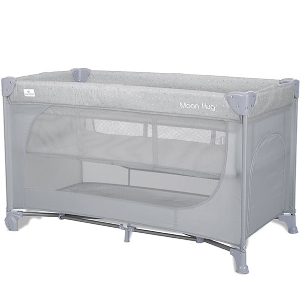Lorelli prenosivi krevetac Moon Hug 2 nivoa grey 10080782604 - ODDO igračke