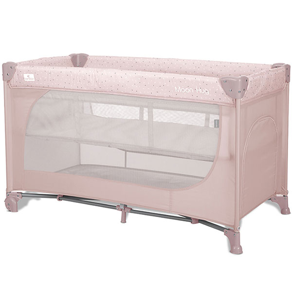 Lorelli prenosivi krevetac Moon Hug 2 nivoa pink 10080782606 - ODDO igračke
