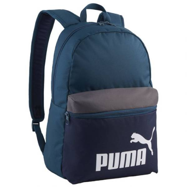 Ranac Phase Color 3 Block 1zip 1džep Puma petrolej plavi-sivi 091175-11 - ODDO igračke