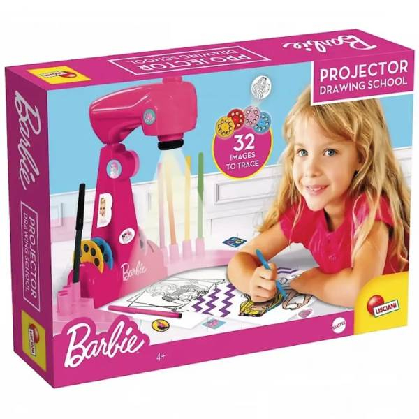 Barbie set projektor Škola za crtanje Lisciani 114078 - ODDO igračke