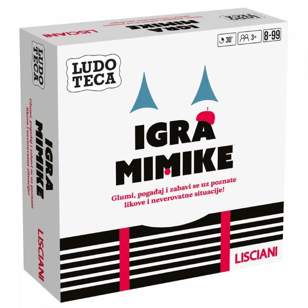 Društvena igra Igra mimike na srpskom jeziku Lisciani 12112 - ODDO igračke