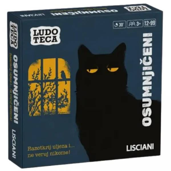 Društvena igra Osumnjičeni na srpskom jeziku Lisciani 12115 - ODDO igračke