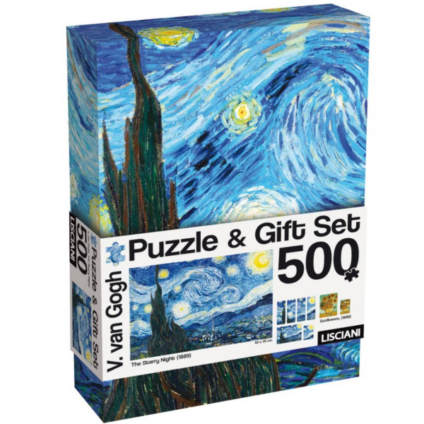 Lisciani slagalica 500pcs + Gift set Van Gogh The Starry Night 120666 - ODDO igračke