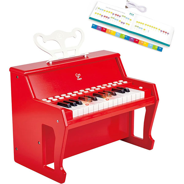 Klavir drveni Hape Toys 22003397 - ODDO igračke