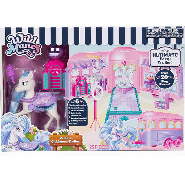 Wild Manes Perlas Clubhouse Trailer Playset TW723320 - ODDO igračke