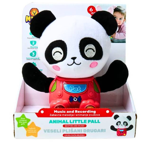 Veseli plišani drugari Panda KL319063 11/72171 - ODDO igračke