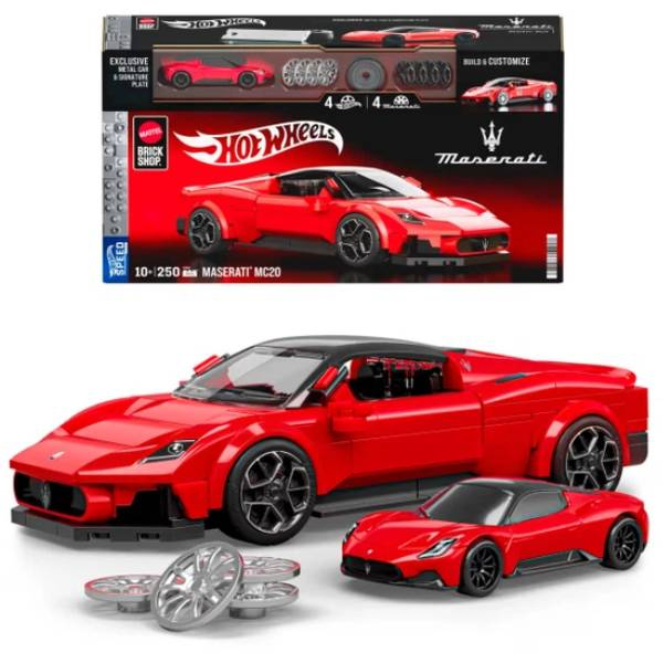 Mattel Hot Wheels Speed ​​​​Maserati MC20 set za konstrukciju od 250 delova 1100042751 - ODDO igračke