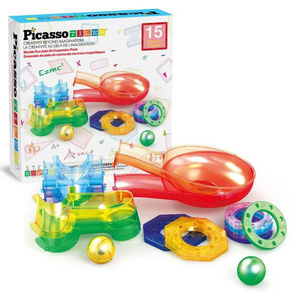 PicassoTiles set konektora 15 delova 1100050826 - ODDO igračke