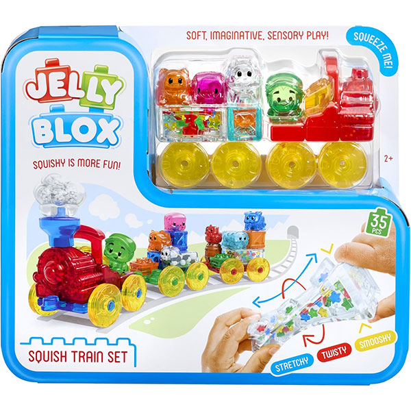 Jelly Blox Squish Train Set GA937685 - ODDO igračke