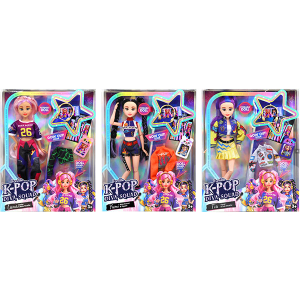 K-Pop Diva Squad lutka 30cm KP11574 - ODDO igračke