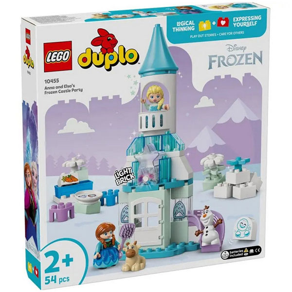 LEGO DUPLO Disney Anna and Elsa Frozen Castle Party LE10455 - ODDO igračke