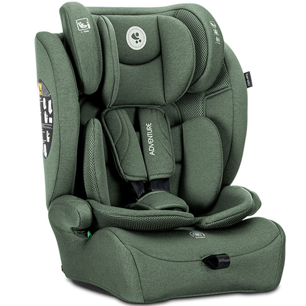 Auto Sedište za decu Adventure i-Size (76-150cm) green Lorelli 10071952602 - ODDO igračke