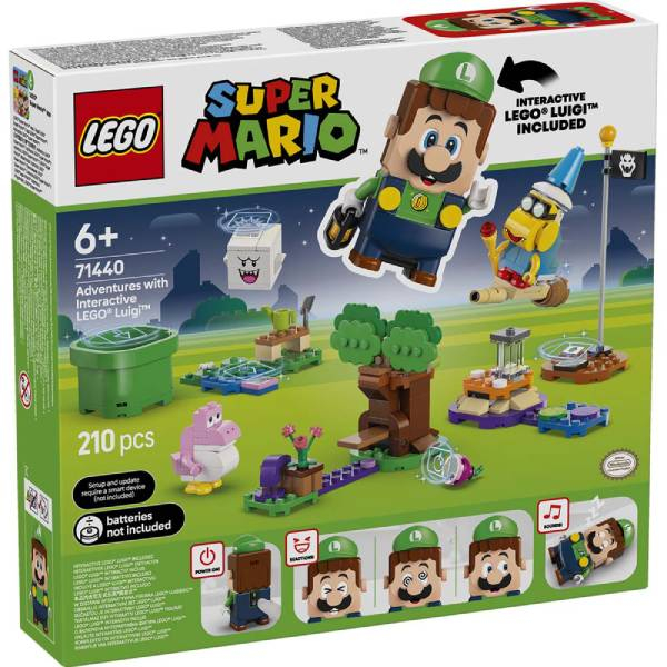 LEGO SUPER MARIO Avanture sa interaktivnim Lego Luiđijem 71440/1045184 - ODDO igračke