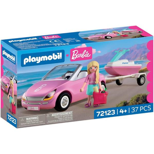 Playmobil Barbie Auto sa prikolicom sa skuterom 72123/1046951 - ODDO igračke