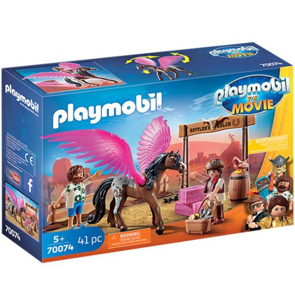 Playmobil- Movie Marla i Del sa letećim konjem 70074/1020844 - ODDO igračke