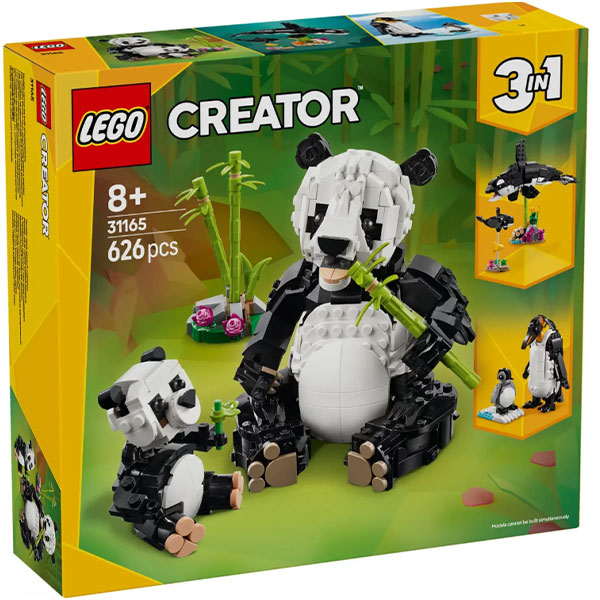 LEGO CREATOR Wild animals panda family LE31165 - ODDO igračke