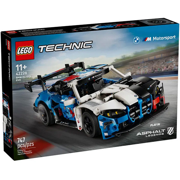 LEGO TECHNIC BMW M4 GT3 EVO Race Car LE42226 - ODDO igračke