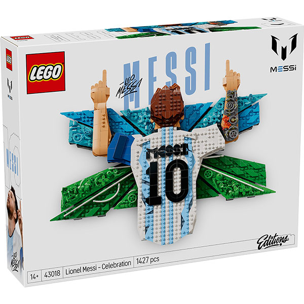 LEGO EDITIONS FOOTBALL Lionel Messi – Celebration LE43018 - ODDO igračke