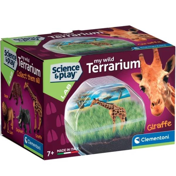 Clementoni mini terarijum Žirafa CL18390 - ODDO igračke