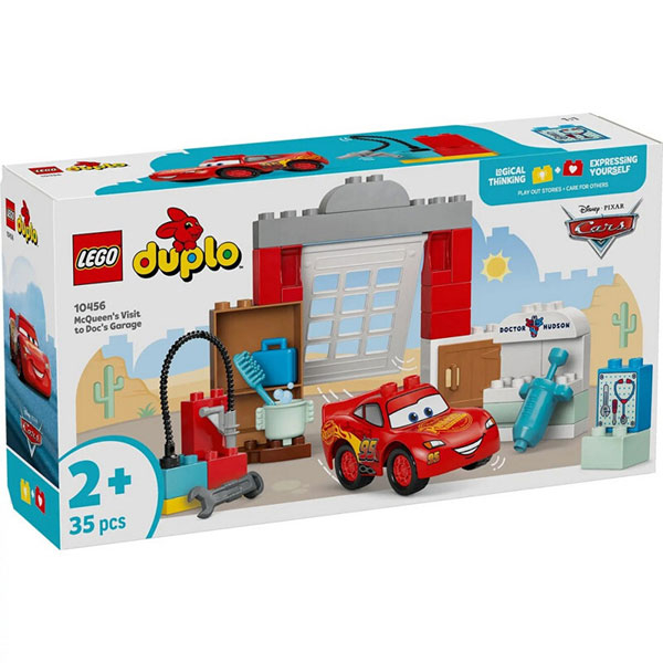 LEGO DUPLO Disney and Pixar McQueens Visit to Docs Garage LE10456 - ODDO igračke