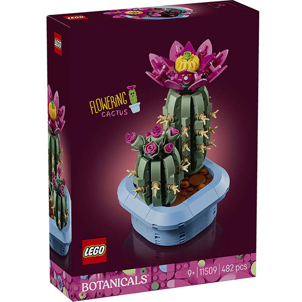 LEGO BOTANICAL Flowering Cactus LE11509 - ODDO igračke