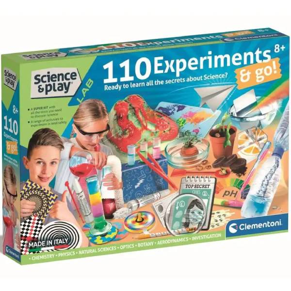 Clementoni Science And Play Laboratory 110 eksperimenata CL61546 - ODDO igračke