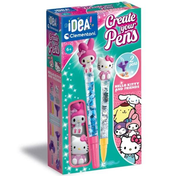 Clementoni Napravi svoje Hello Kitty and My Melody olovke CL18433 - ODDO igračke