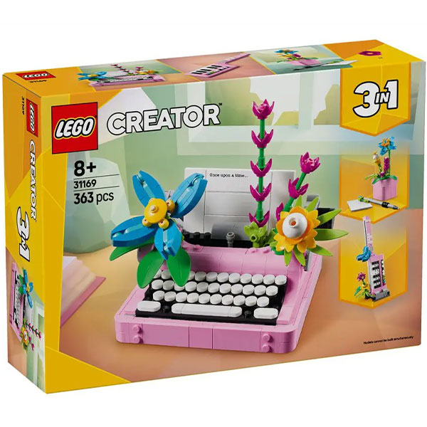 LEGO CREATOR Typewriter with Flowers LE31169 - ODDO igračke