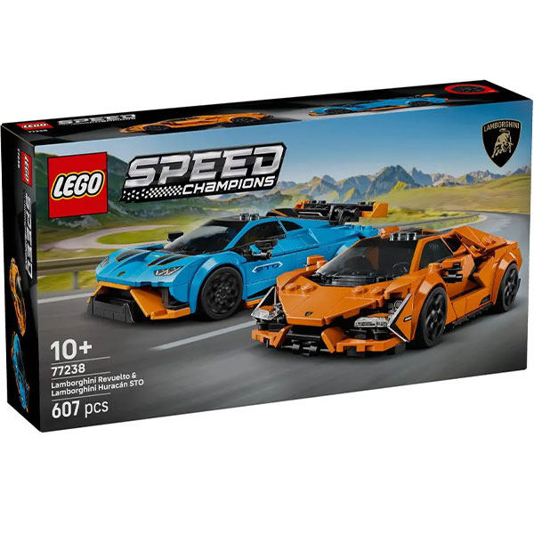 LEGO SPEED CHAMPIONS Lamborghini Revuelto & Huracane LE77238 - ODDO igračke