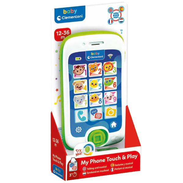 Clementoni Baby pametni telefon Touch And Play CL17946 - ODDO igračke