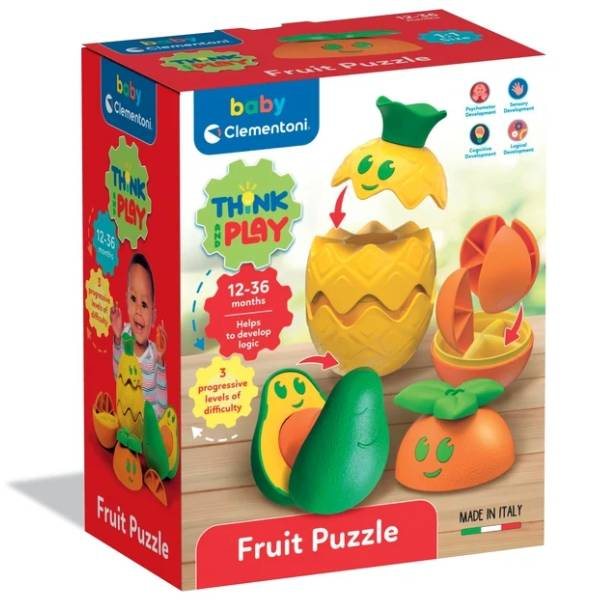 Clementoni Baby Think and Play set voća CL17579 - ODDO igračke