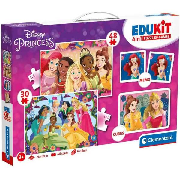 Clementoni edukativni set 4in1 Princess CL18297 - ODDO igračke