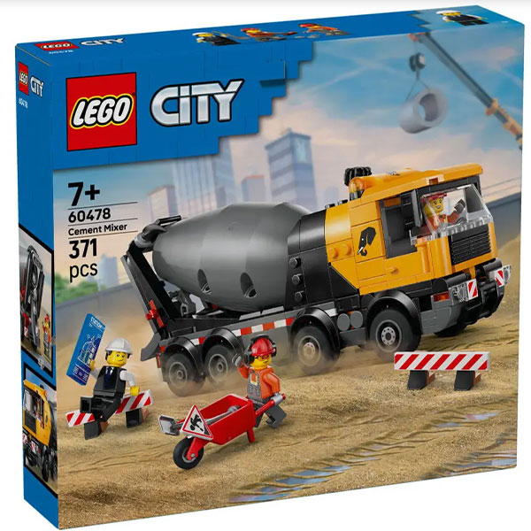 LEGO CITY Cement Mixer LE60478 - ODDO igračke