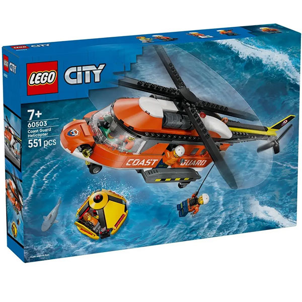 LEGO CITY Coast Guard Helicopter LE60503 - ODDO igračke