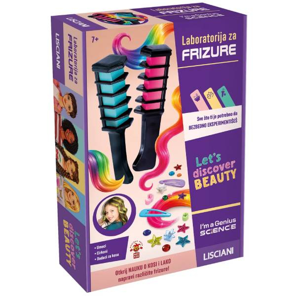 Laboratorija za frizure na srpskom jeziku 62898 - ODDO igračke